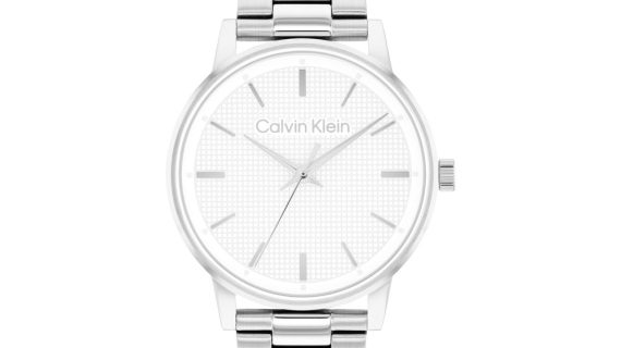 Men Ck Linked White Watch
