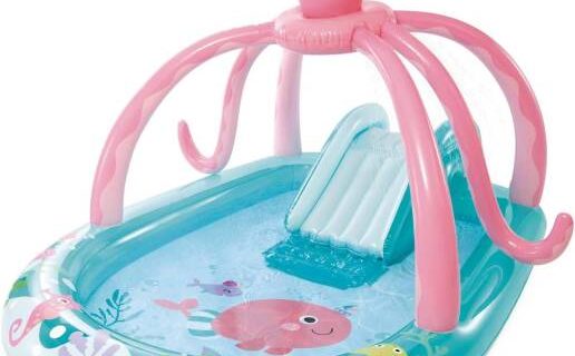 INTEX Friendly Octopus Play Center, Inflated Size 2.34m x 1.83m x 1.50m, 56138NP