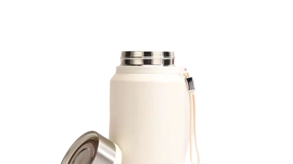 D.kadi 5202 Vacuum Bottle 1000ML - White