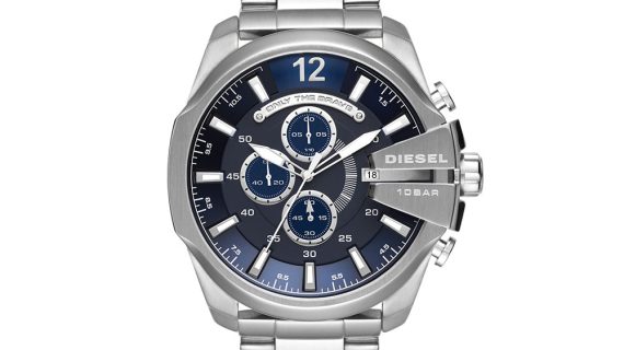 Men Mega Chief Silver Watch
