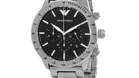 Mario Men Quartz Chronograph Watch