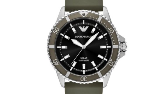 Men World Explorer Green Watch