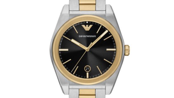 Men Two Tone Watch