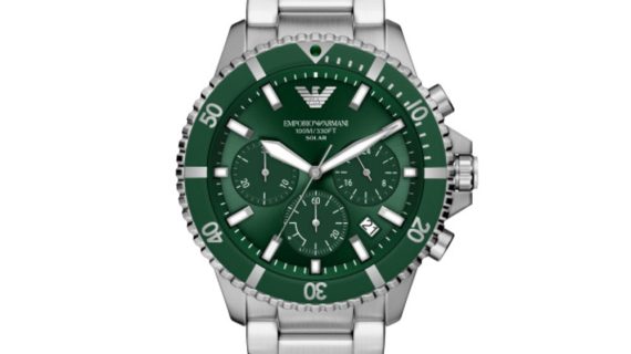 Men World Explorer Green watch