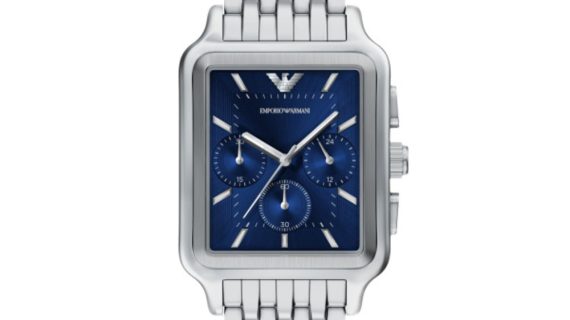 Men Silver Watch