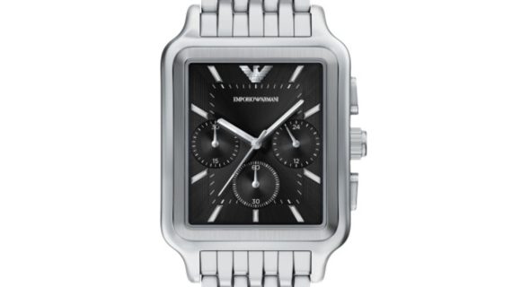 Men Silver Watch