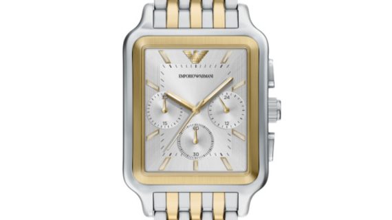 Men Two Tone Watch