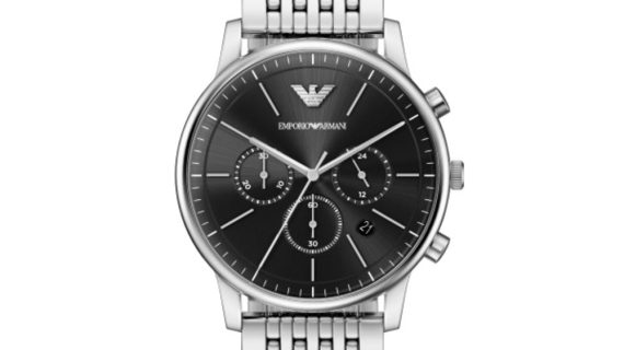 Men Silver Watch