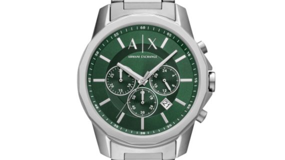 Men Silver Watch