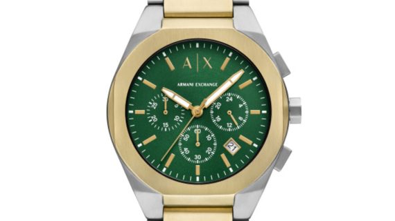 Men 2-Tone 42mm Watch