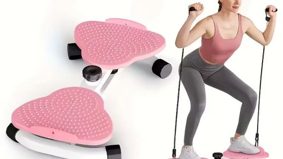 Black Bull Waist Twister Machine Exercise Fitness Tool, Ab Twister Board with the Smart LED Digital Monitor, Home Gym Workout Equipment for Women Belly Fat