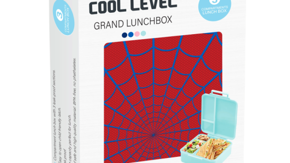 Cool Level, Divided Healthy Food Container – Spider-Man