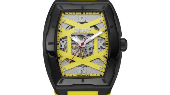Men Urban Automatic Yellow Watch