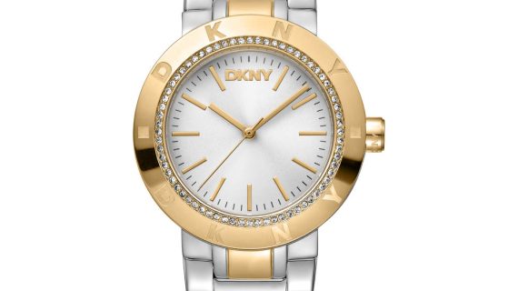 Women Eastside Logo Two Tone Watch