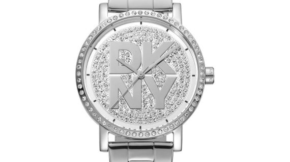 Women Soho Logo Silver Watch