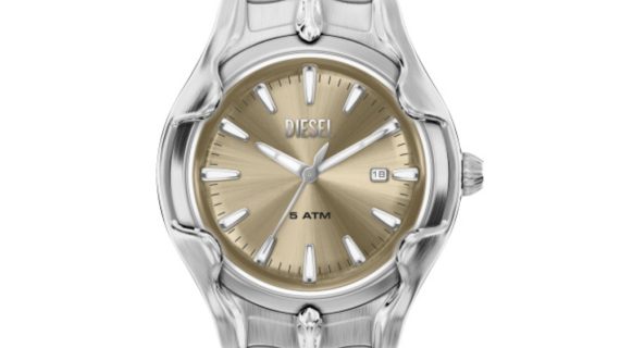 Men Vert Silver Watch