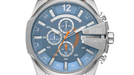 Men Mega Chief Blue 51mm Watch