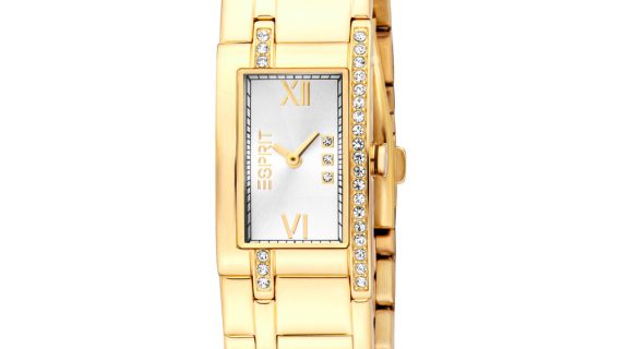 Women Houston Glitter Golden Watch