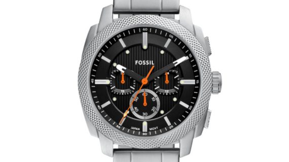 Men Machine Silver Watch