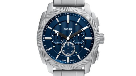 Men Machine Silver 44mm Watch