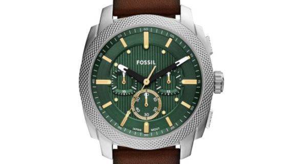 Men Machine Brown Watch