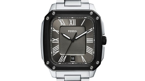 Men Crosby Silver Watch