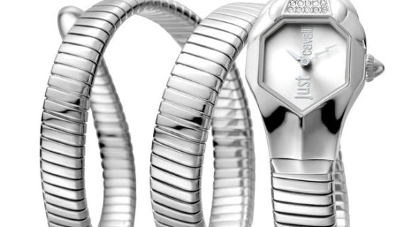 Women Just Glam Silver Watch