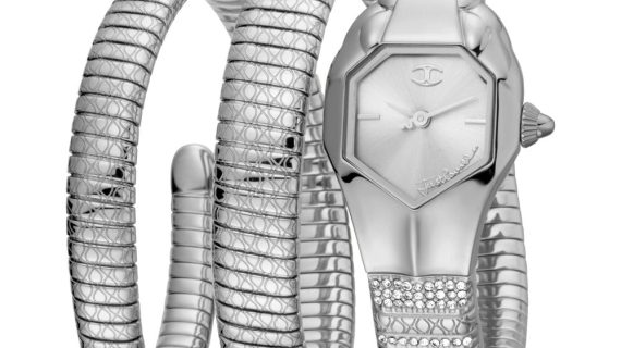 Women Just Glam Evo 1 Silver Watch