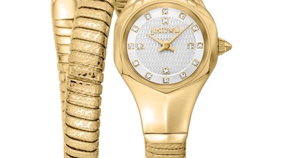 Women Reptilia Golden Watch