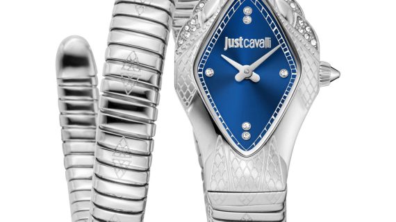 Women Signature Snake Blue Watch