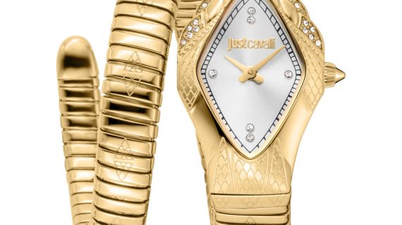 Women Signature Snake Silver Watch