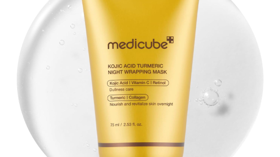 Medicube, Kojic Acid Turmeric Night Wrapping Mask, 75ml