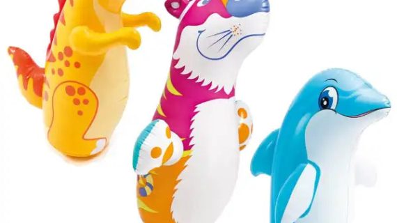 INTEX - 3D Bop Bags - Inflatable Pool Float