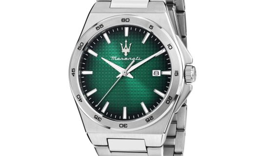 Men Velocita Slim Green Watch