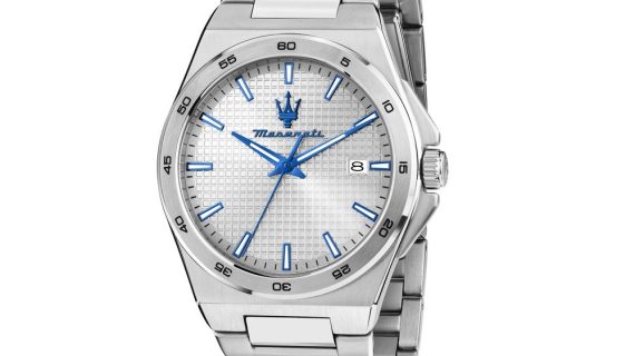 Men Velocita' Slim Silver Watch