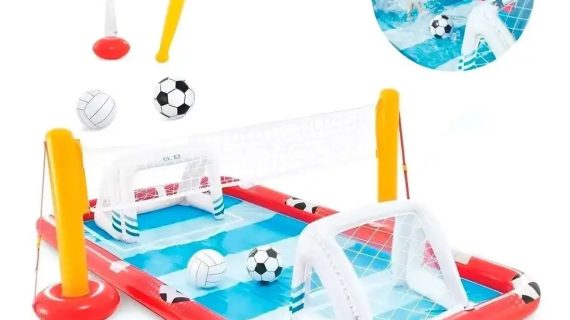 INTEX The Action Sports Play Centre (57147NP) versatile inflatable play area