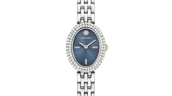 Women The Oval Silver Watch