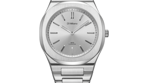 Unisex Groovy Silver Watch