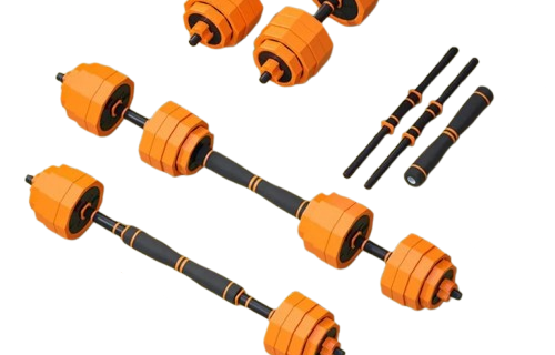 4-in-1 Adjustable Dumbbell Set 40KG for Home Gym Strength Training & Muscle Building